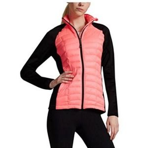32 Degrees Heat Weatherproof Mix Media Jacket Neon Pink Small